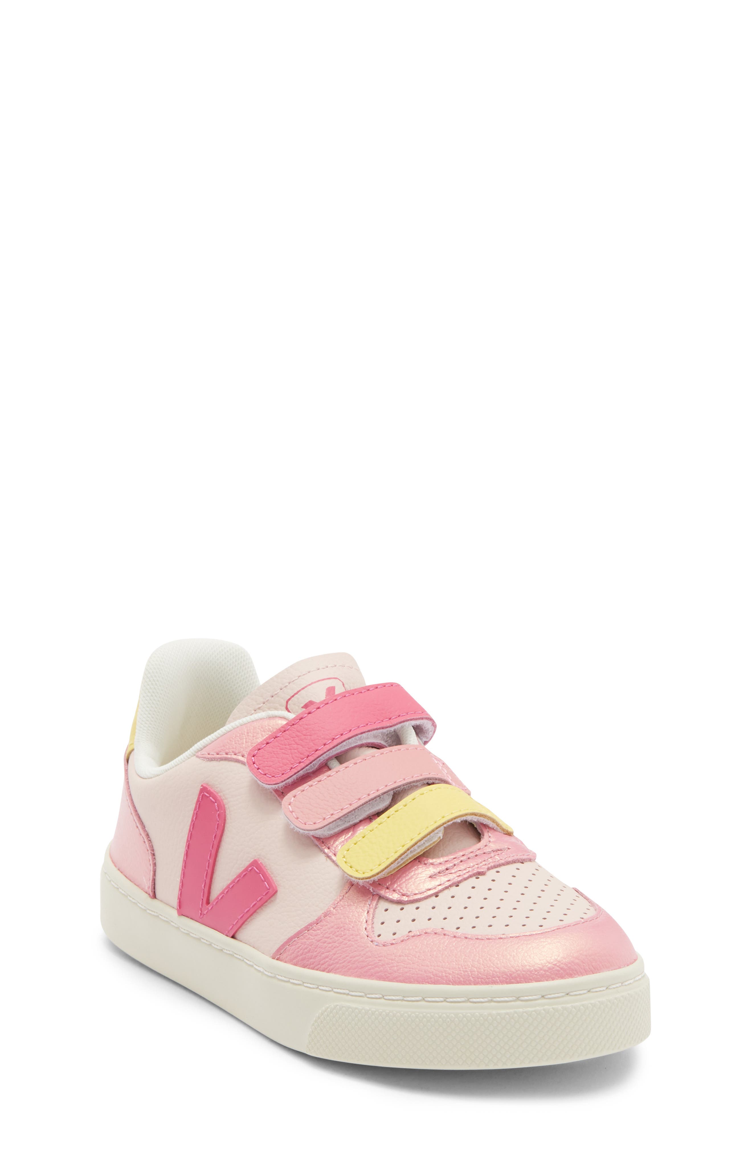 Veja Kids' V-10 Sneaker, Main, color, Petale Mia Glimmer