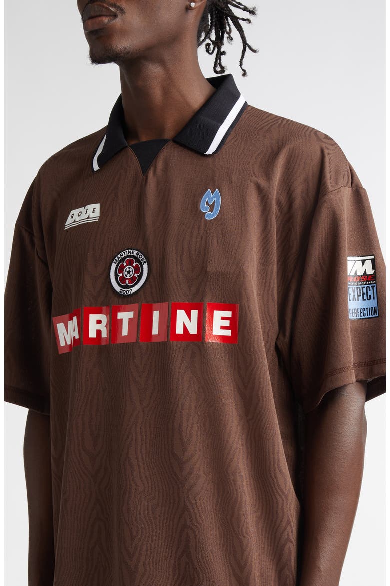 Football Polo, Alternate, color, BROWN BROWN