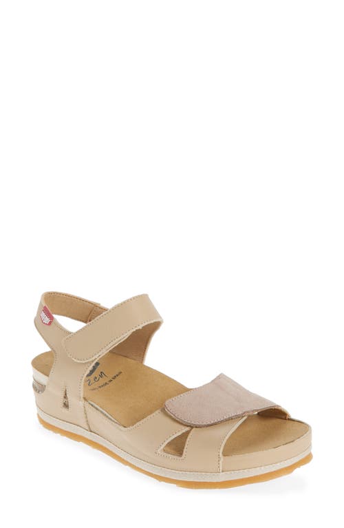 On Foot Cynara Espadrille Sandal In Beige