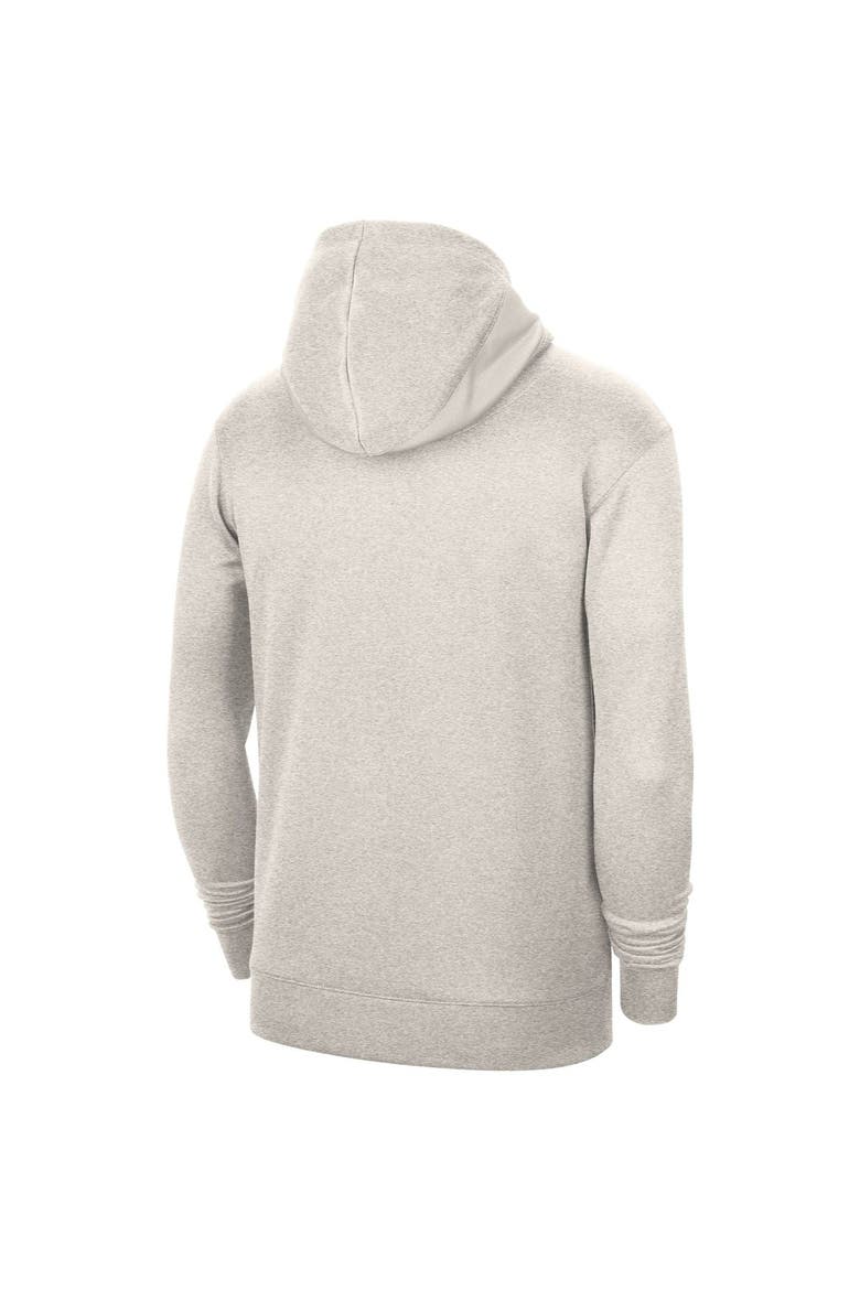 Men's Nike White Brooklyn Nets 2021-2022 Spotlight On Court Performance Practice Pullover Hoodie, Alternate, color, White