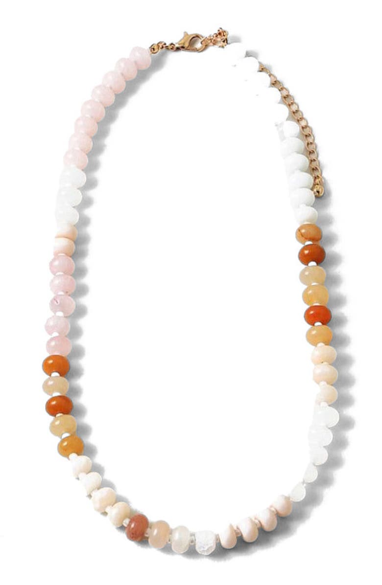 Erin McDermott Jewelry Chai Gemstone Necklace, Main, color, 