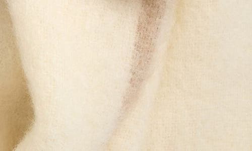 Acne Studios Valley Fringe Scarf In Neutral