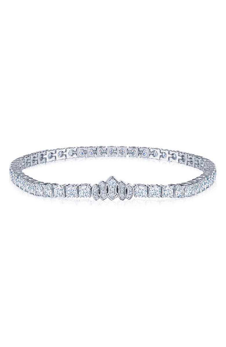 Kwiat Diamond Line Tennis Bracelet, Main, color, White
