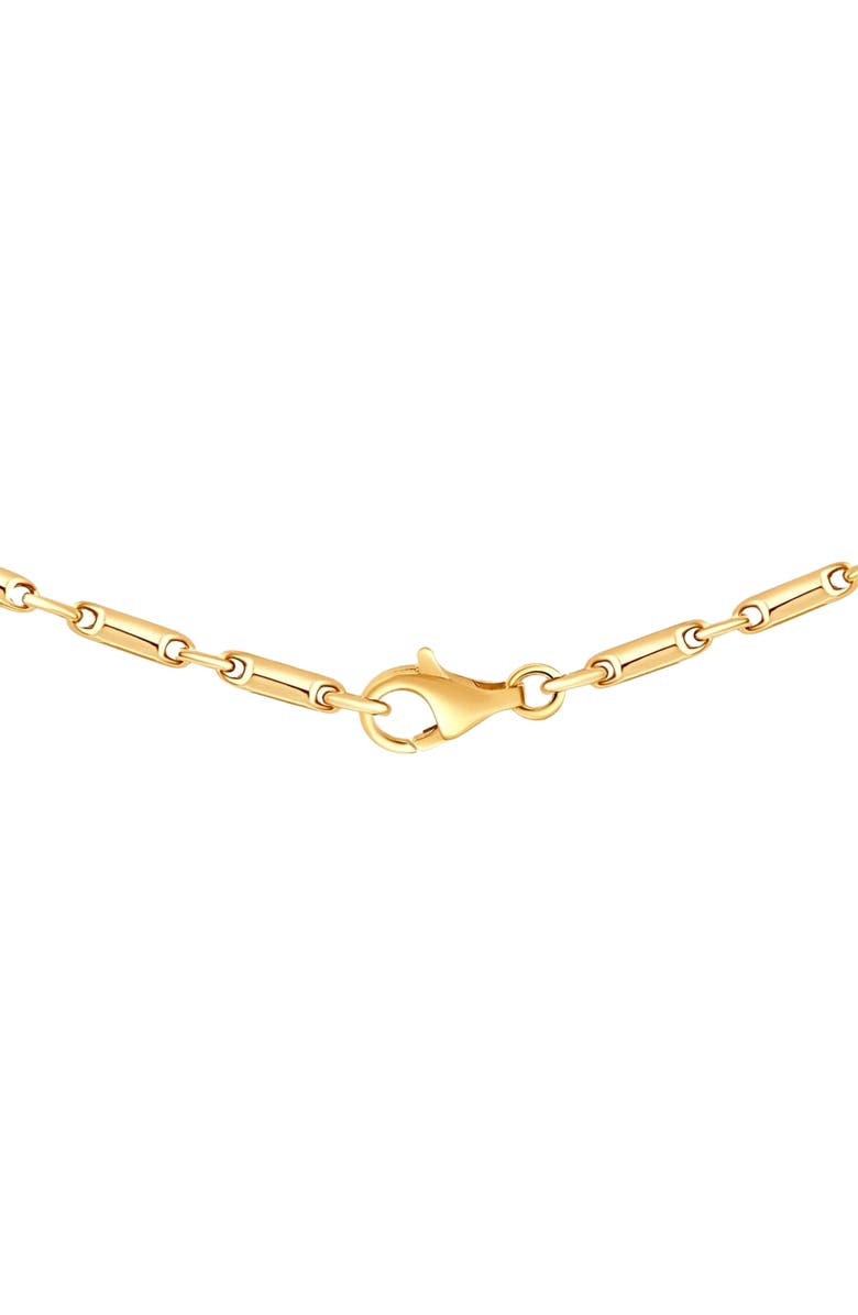 Bliss Diamond 14k Gold Women's 24" Chain Necklace 8.50 Grams 2.5mm Thick, Alternate, color, 14K Yellow Gold