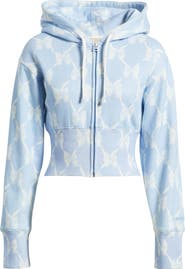 LoveShackFancy Arienne Ribbon Print Hoodie