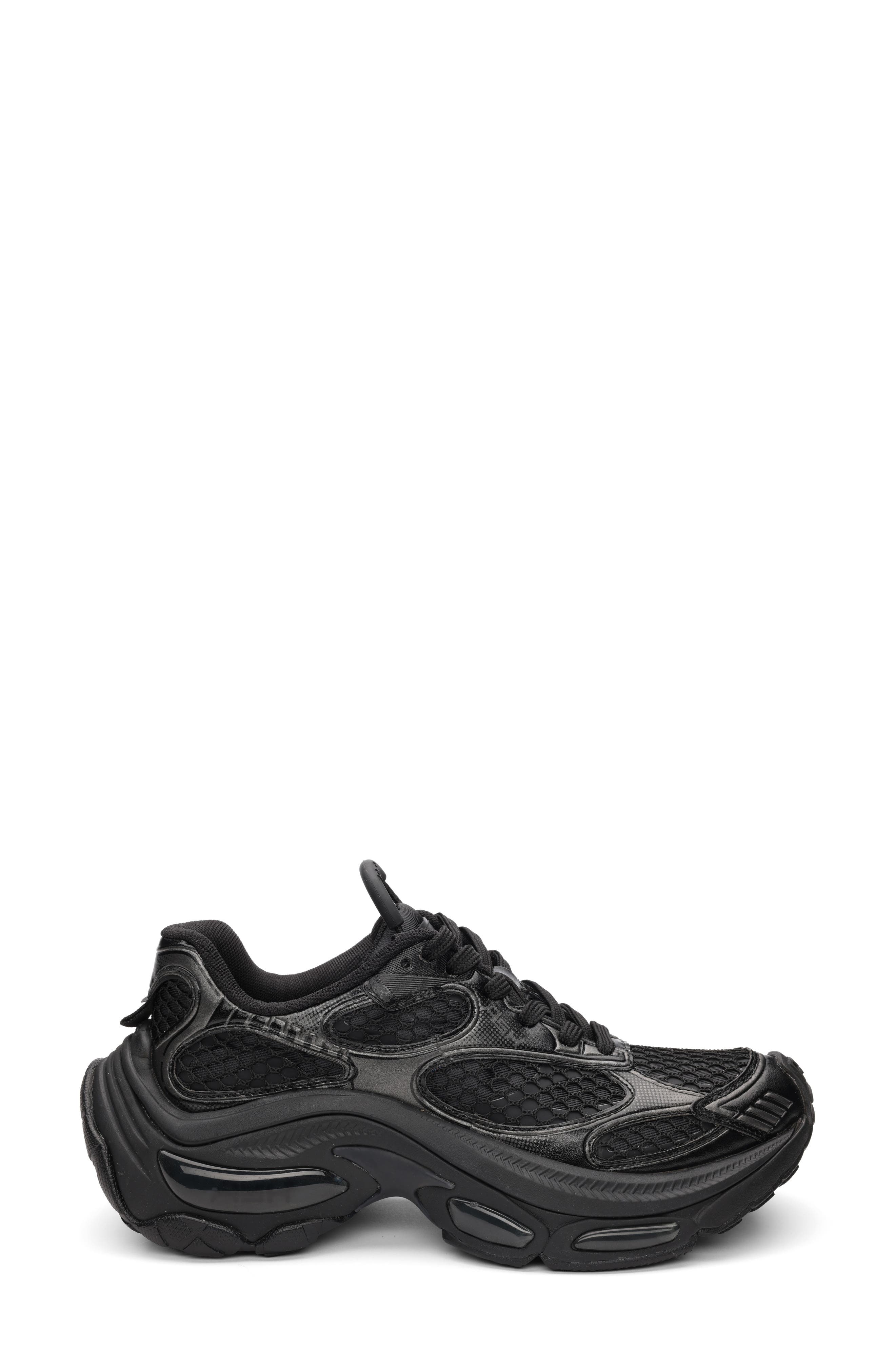 Ash Dragon Sneaker, Alternate, color, Black