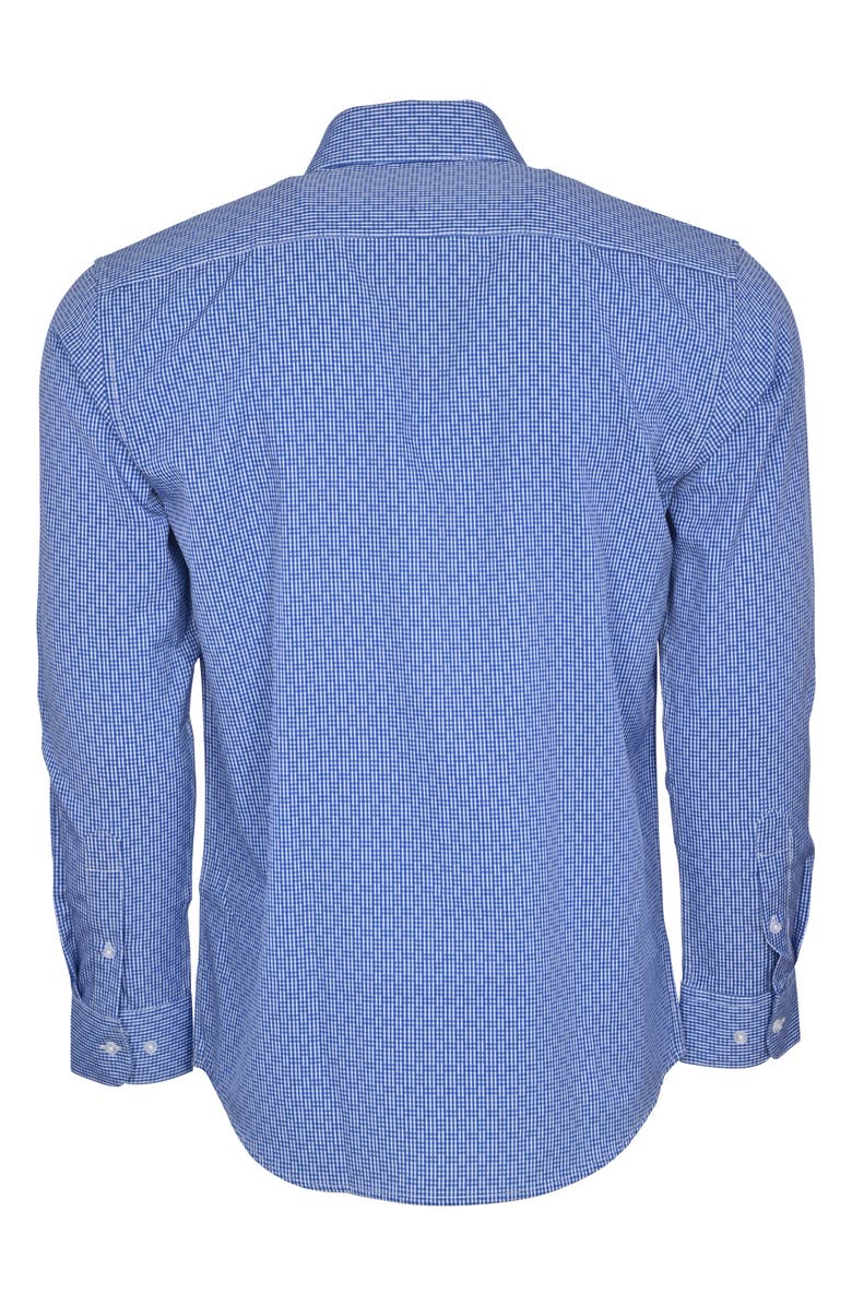 Nautica Slim Fit 4-Way Stretch Patterned Dress Shirt, Alternate, color,