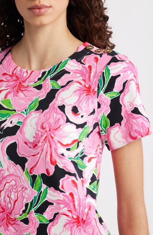 Lilly Pulitzer ® Mattison Floral Cotton Blend Shift Dress In Pink
