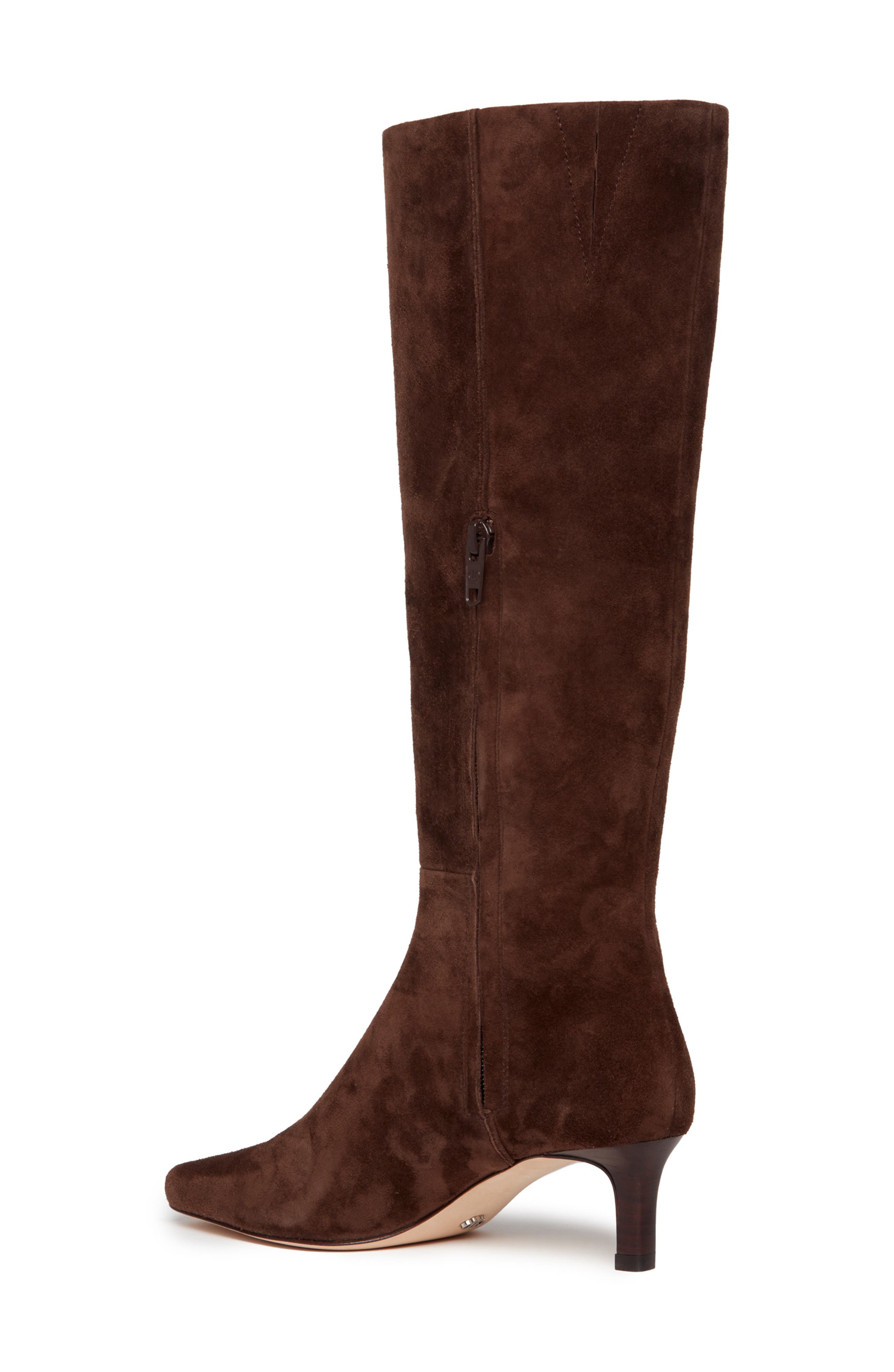 PAIGE Ansley Knee High Boot, Alternate, color, Chocolate