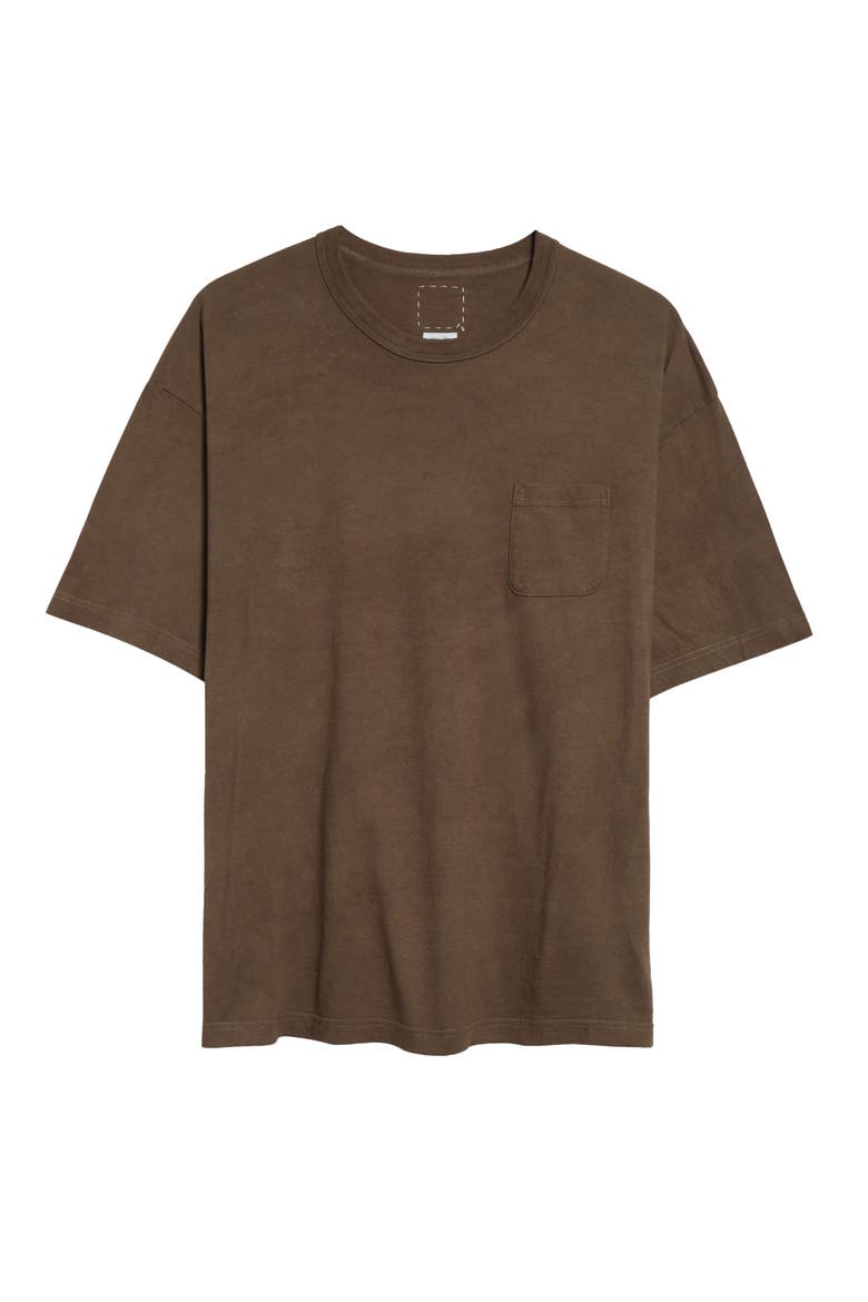 Jumbo Cotton Pocket T-Shirt, Alternate, color, MUD