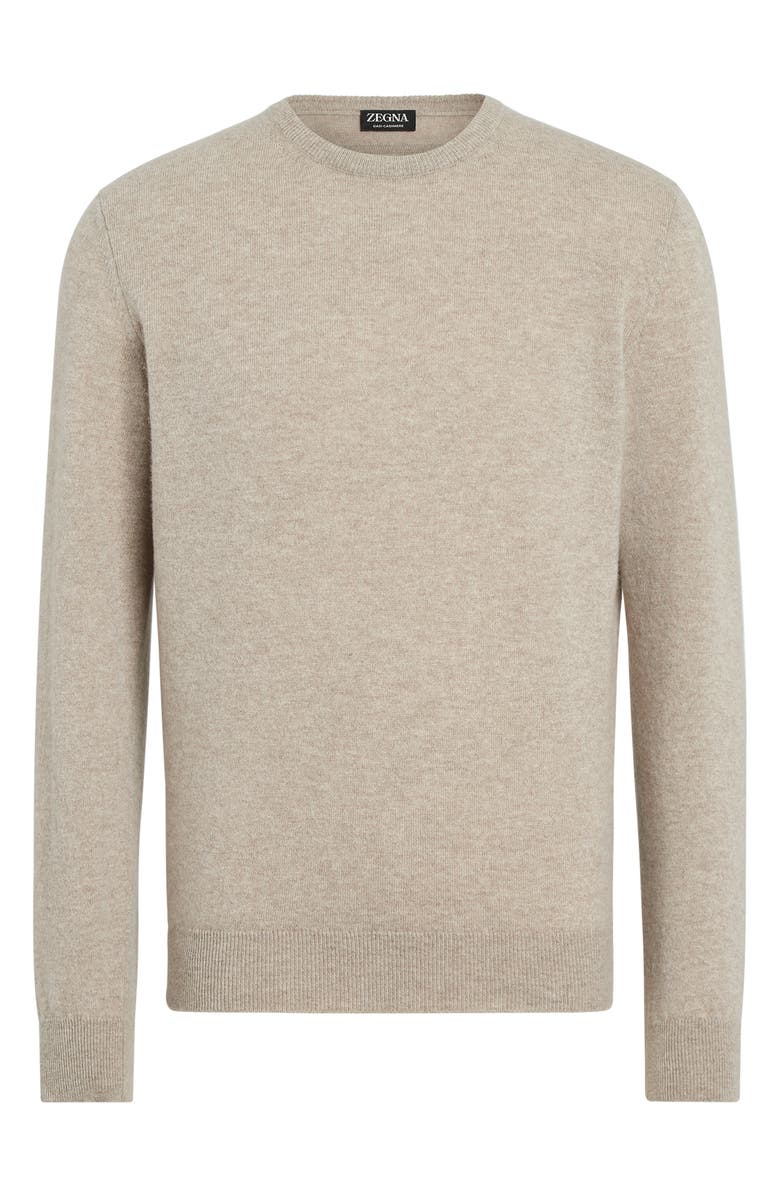 ZEGNA Oasi Cashmere Crewneck Sweater, Alternate, color, 