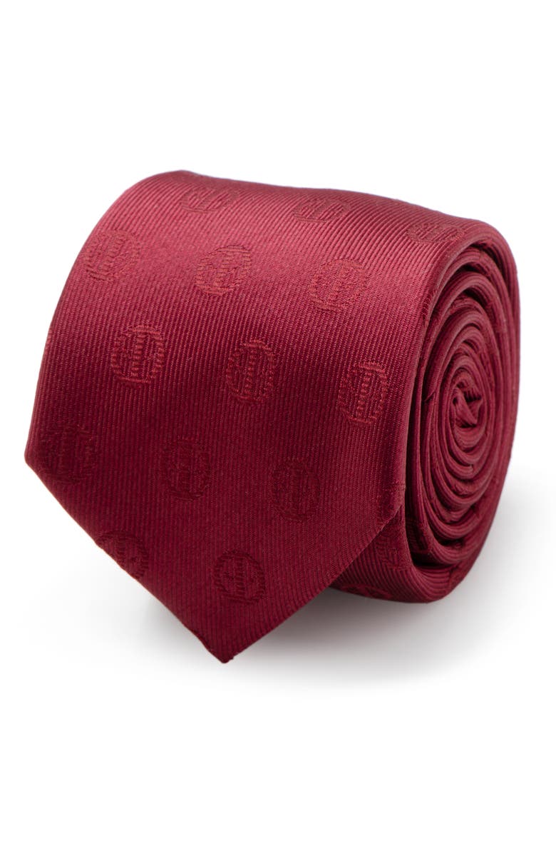 Cufflinks, Inc. Deadpool Silk Tie, Alternate, color, Red
