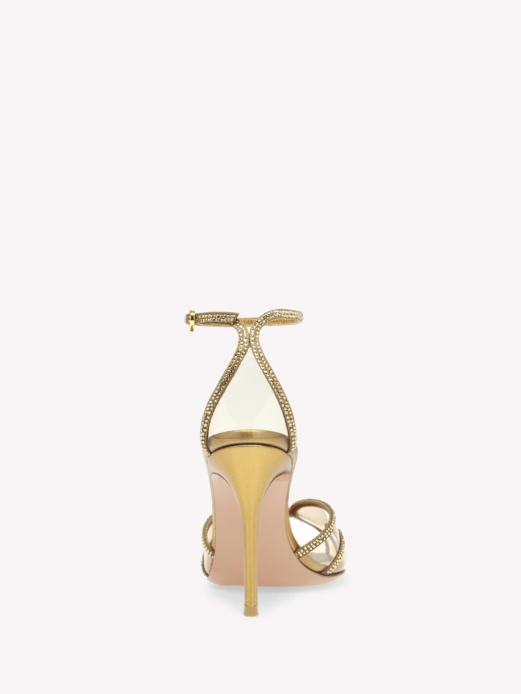 Isabel Sandal, Alternate, color, Metallic Gold Suede