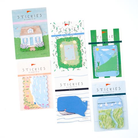 Summer Assorted 6-Pack Stickies