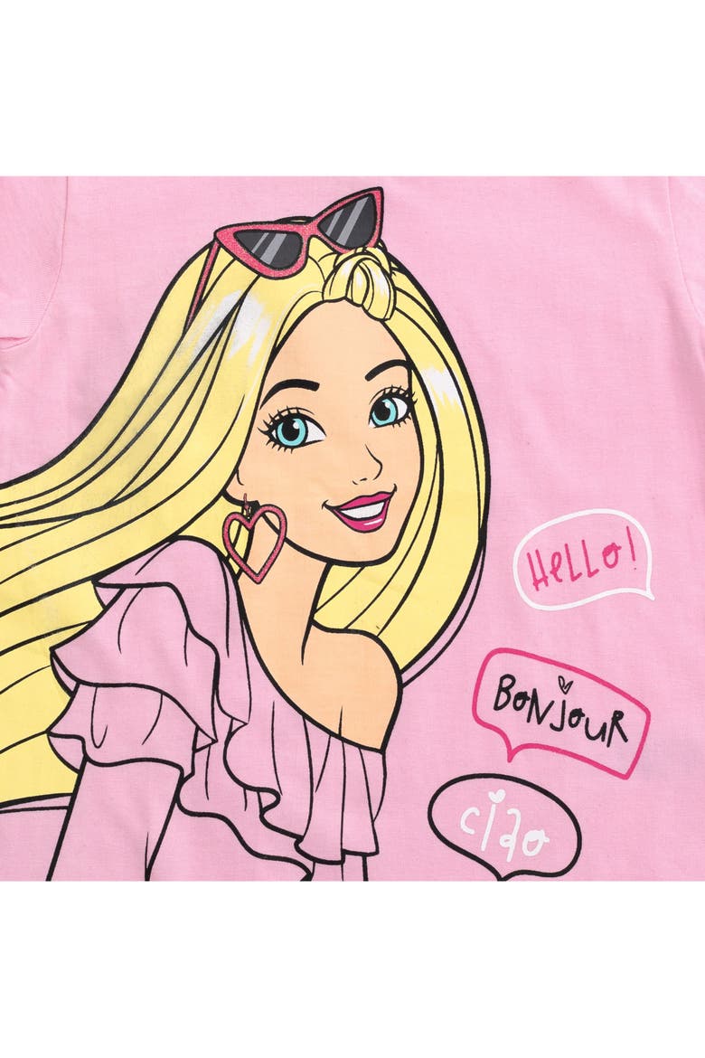 3-Pack Short Sleeve T-Shirts, Alternate, color, Pink Magenta Black