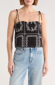 NSR Embroidered Tank Top