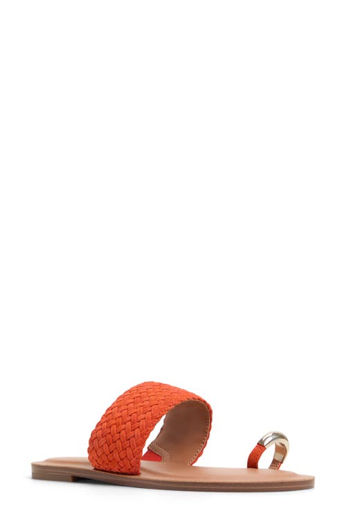 Shop Aldo Beachwalk Slide Sandal In Medium Red