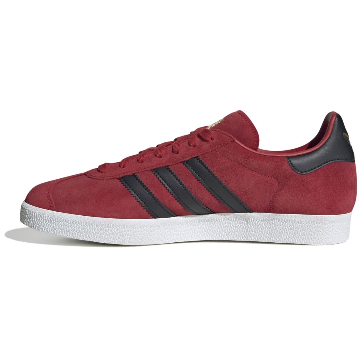 adidas Originals Men's adidas Originals  Red Manchester United  Team Gazelle Shoes, Alternate, color, Red