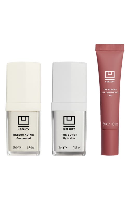 U Beauty 3-piece Skin Care & Lip Set $224 Value