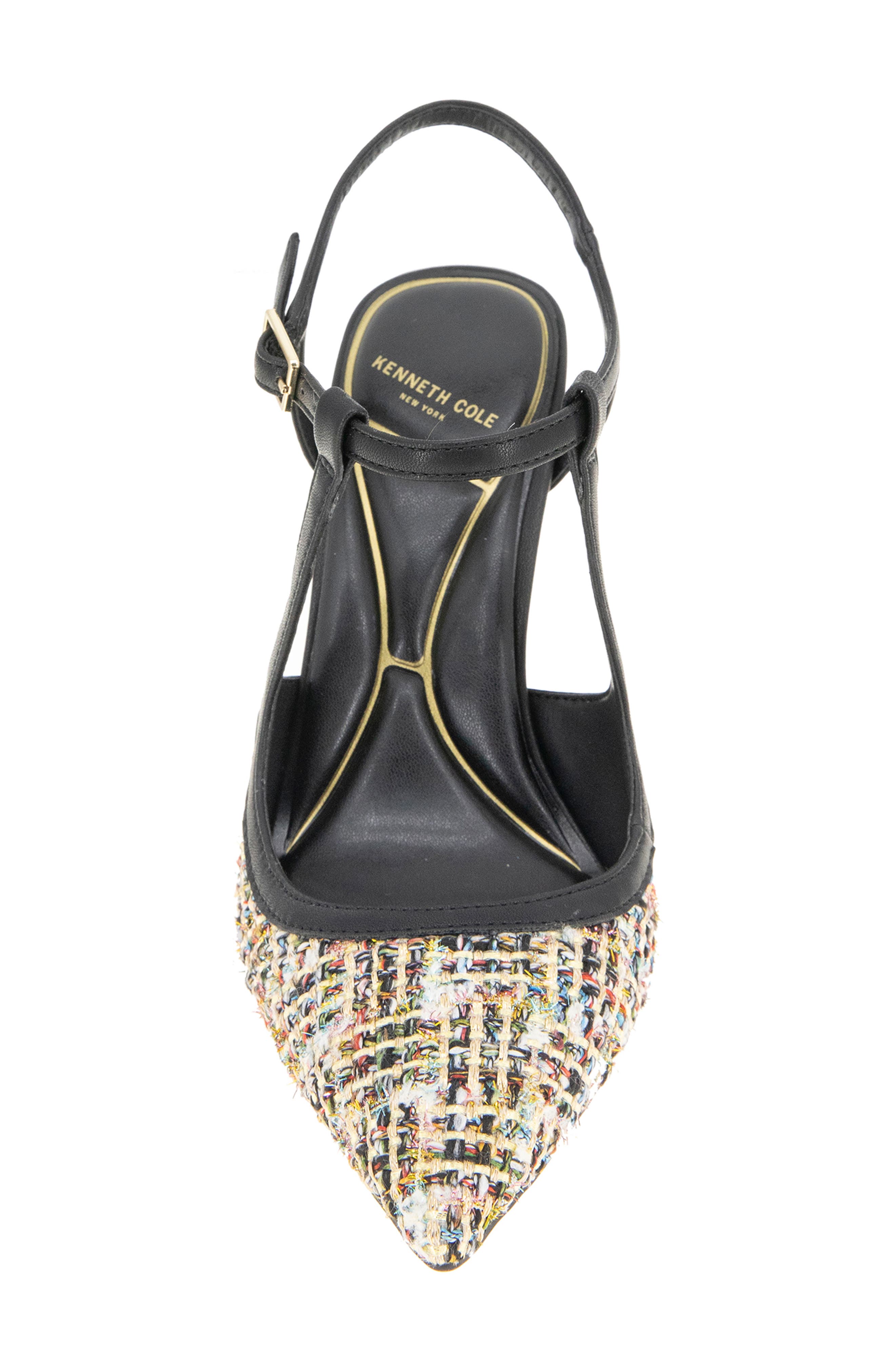 Romi Slingback Pump, Alternate, color, METALLIC FABRIC