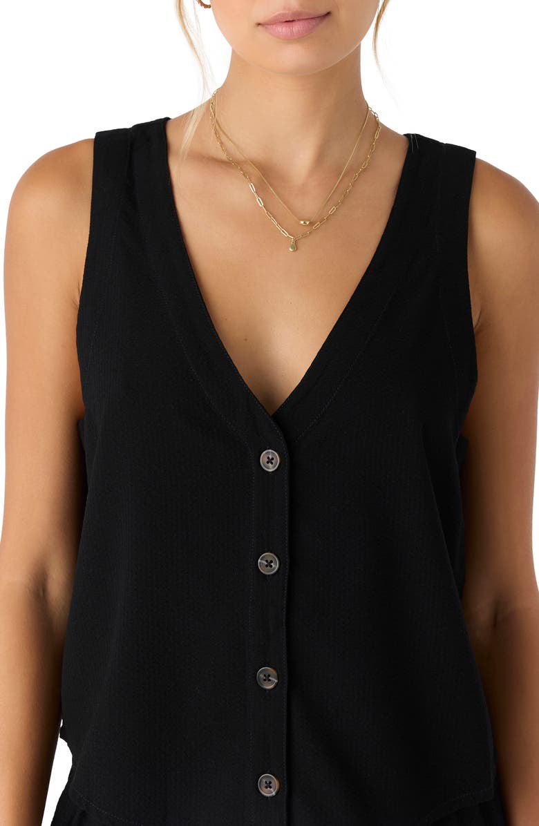 O'Neill Corey Button-Up Vest, Alternate, color, 