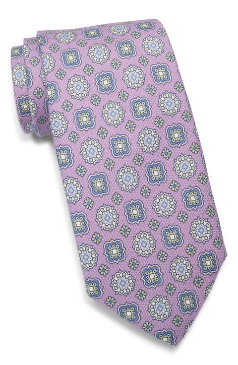 Medallion Silk Tie