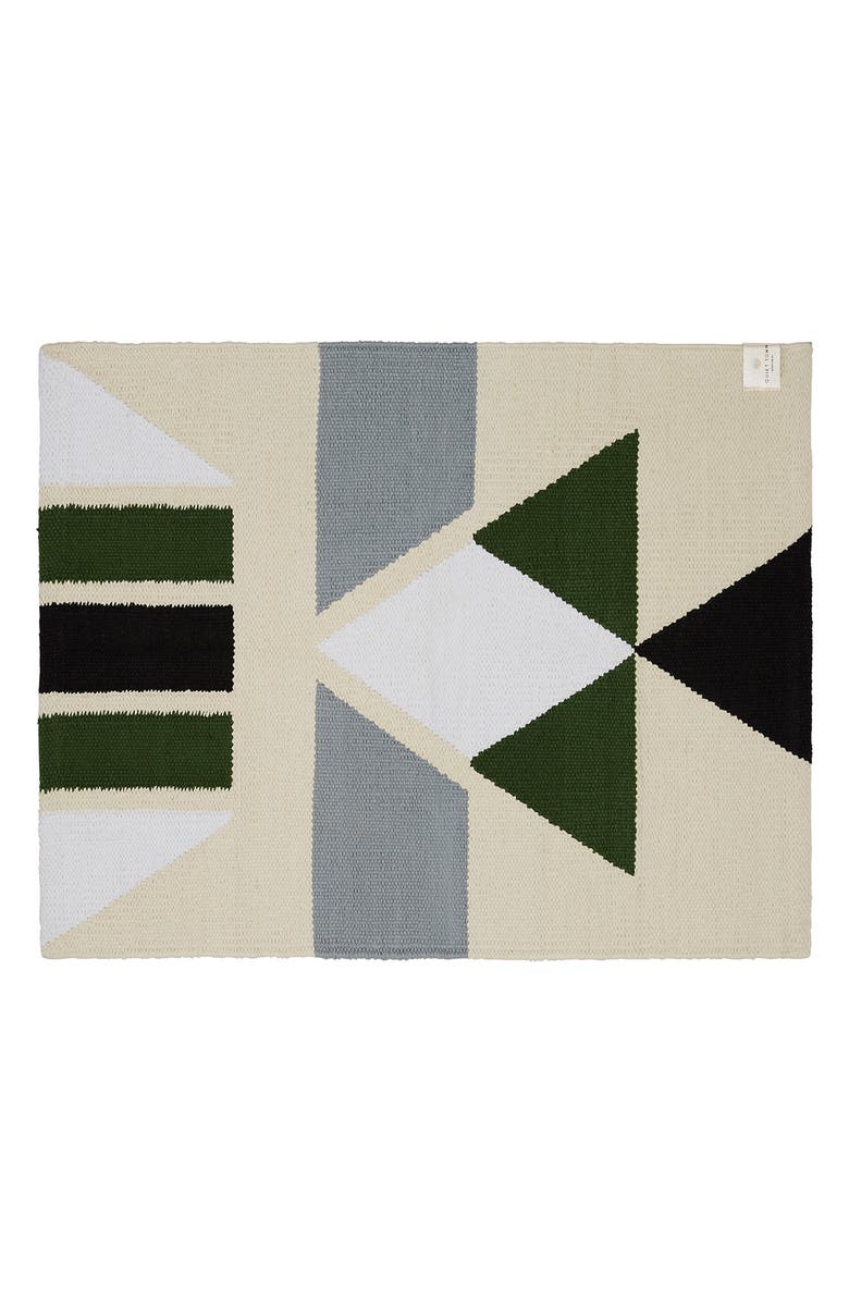 Quiet Town The Mendocino Kilim Cotton Bath Rug, Main, color, 