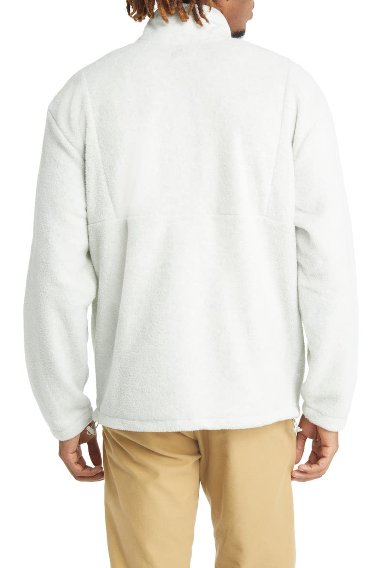 Blanket Fleece Half-Zip Pullover, Alternate, color, BEIGE HEATHER