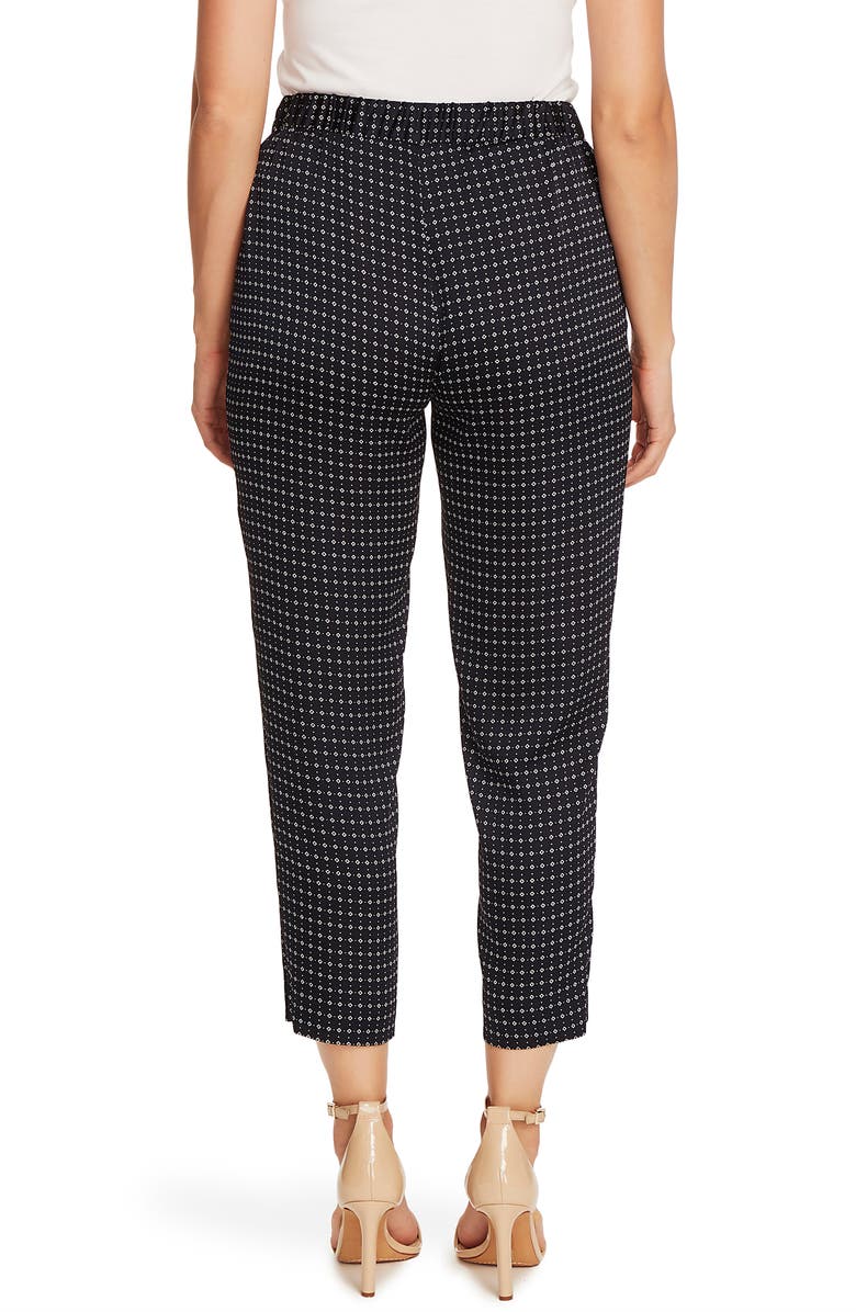 Vince Camuto Geo Slim Leg Pull-On Pants, Alternate, color, 