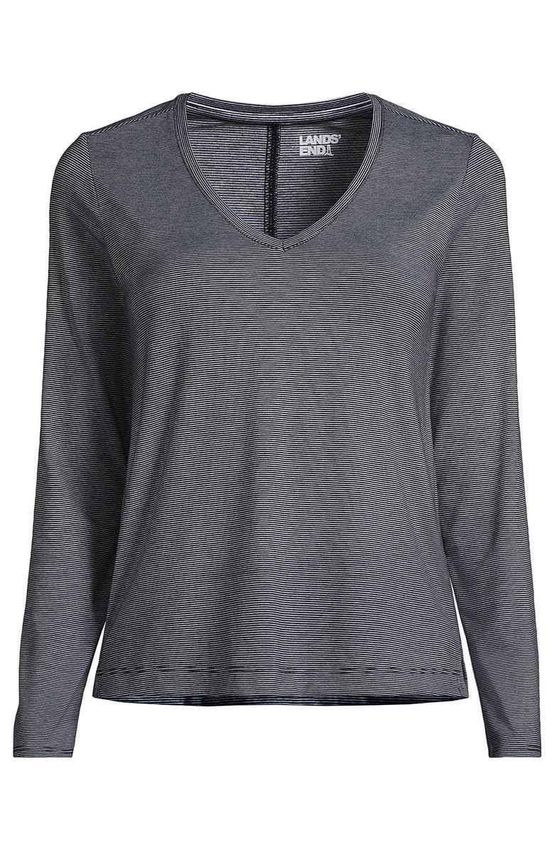 Lands' End Power Performance Long Sleeve Top, Alternate, color, 