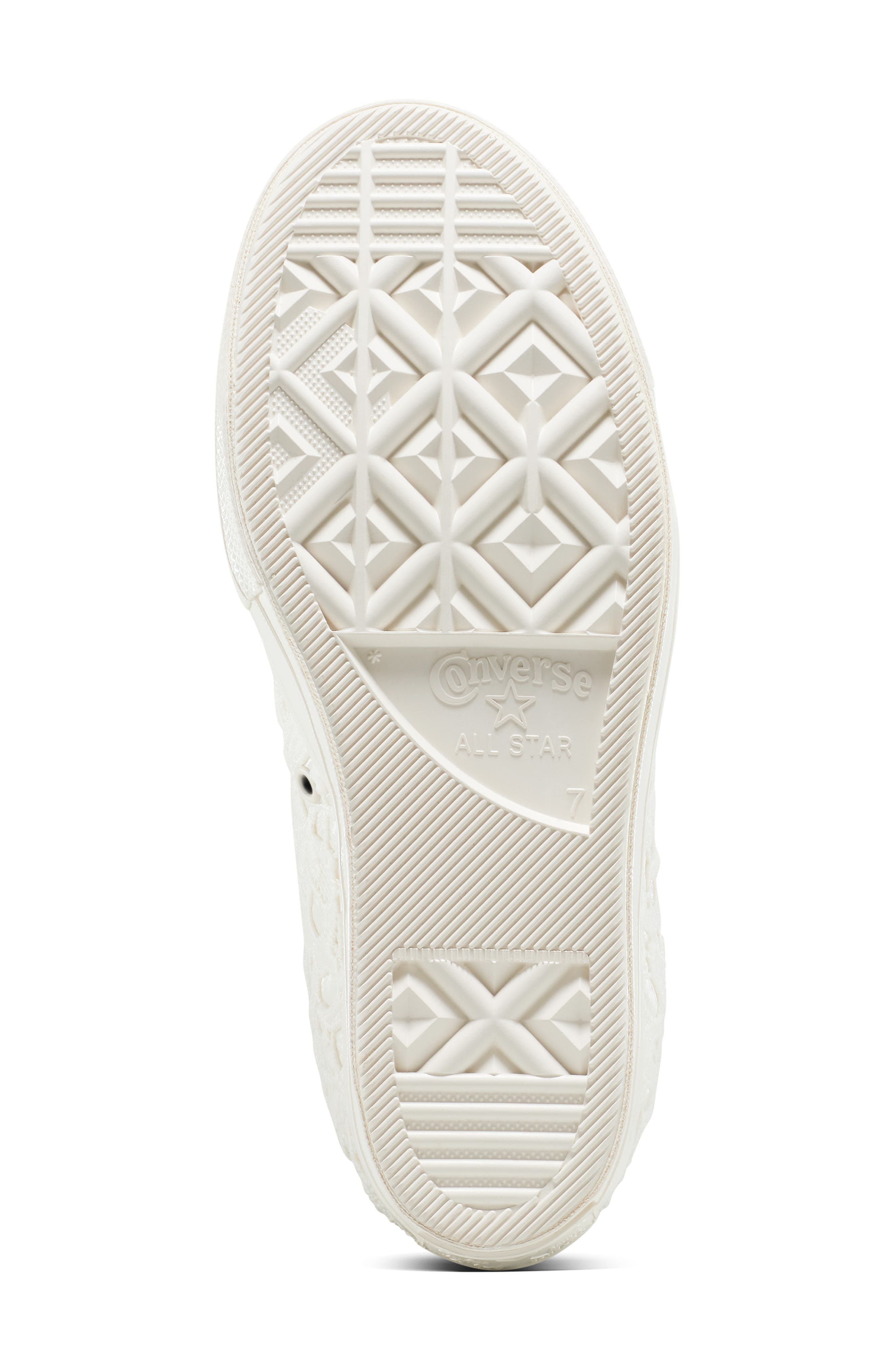 Chuck 70 Wedge Sneaker, Alternate, color, EGRET/ EGRET/ BLACK