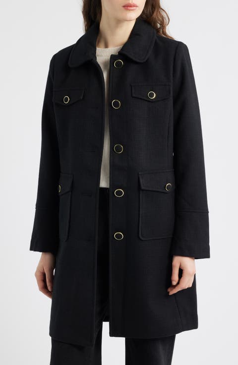 Longline Canvas Coat