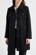 CeCe Longline Canvas Coat