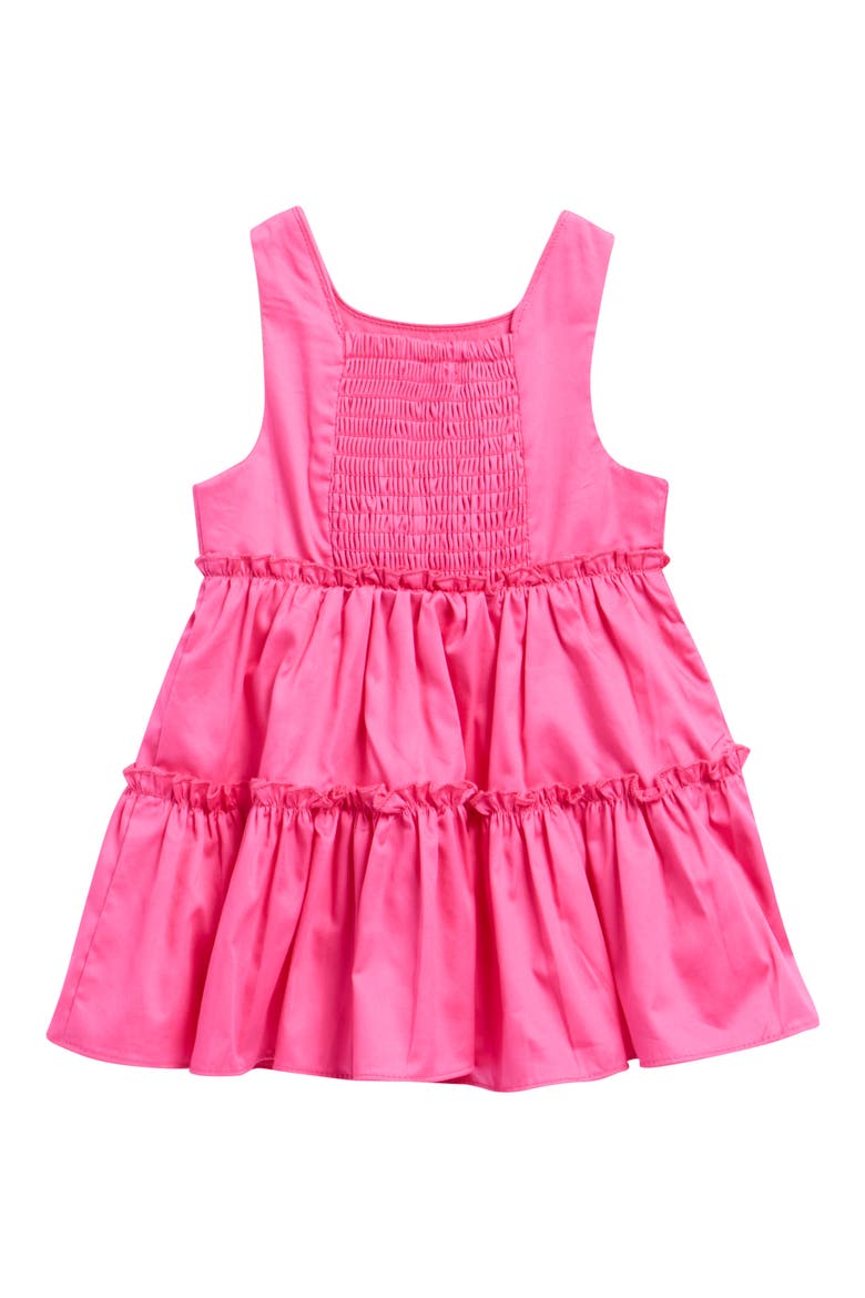 Tiered Sundress & Bloomers Set, Alternate, color, PINK