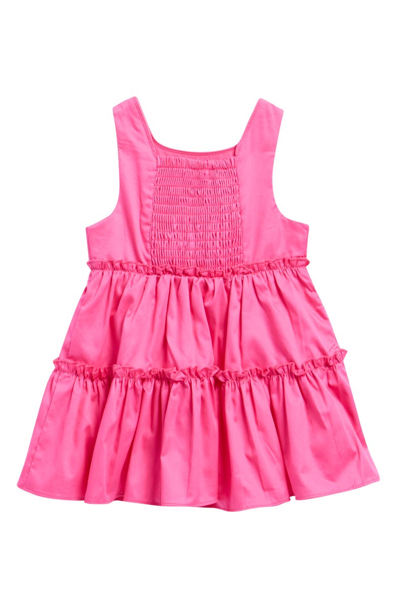 Habitual Kids Tiered Sundress & Bloomers Set, Alternate, color, Pink