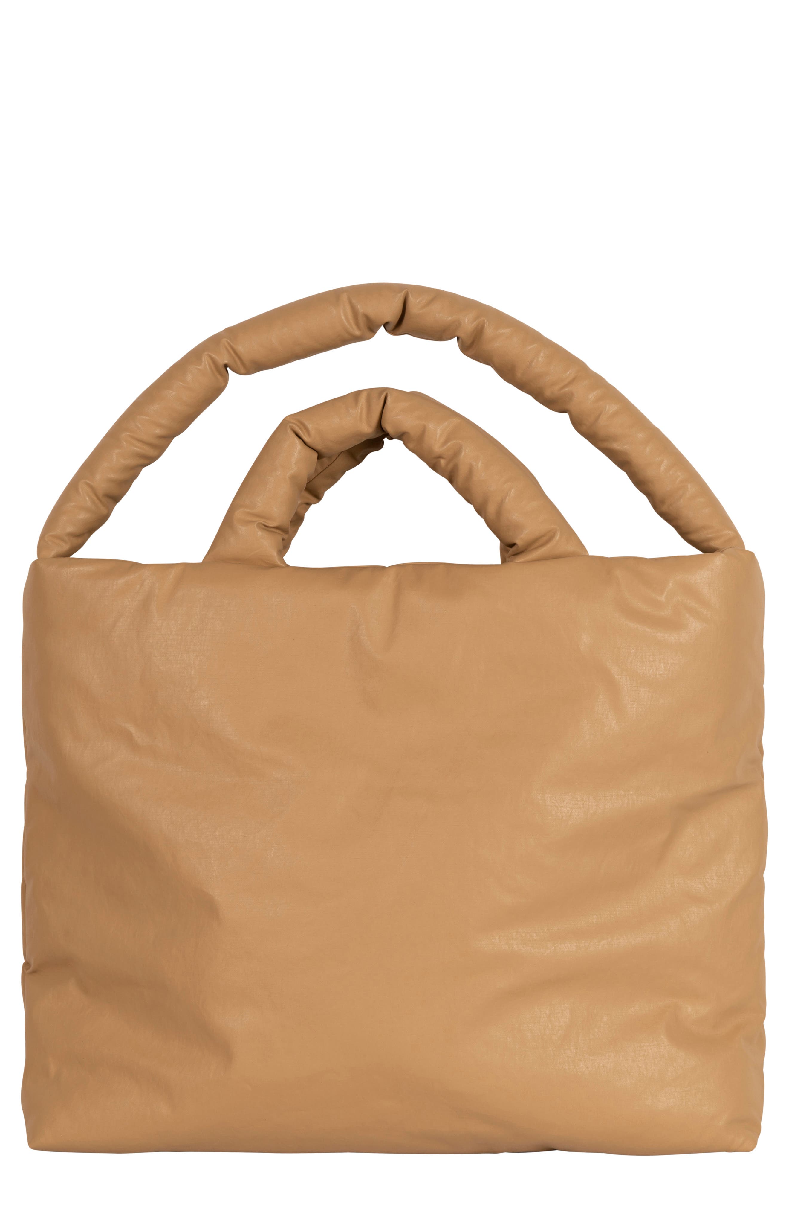 KASSL Large Oiled Canvas Pillow Bag, Main, color, 
