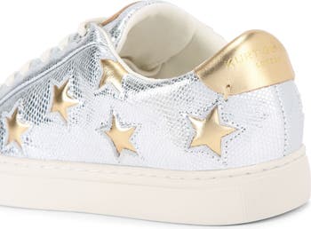 Lane Star Snakeskin Embossed Sneaker
