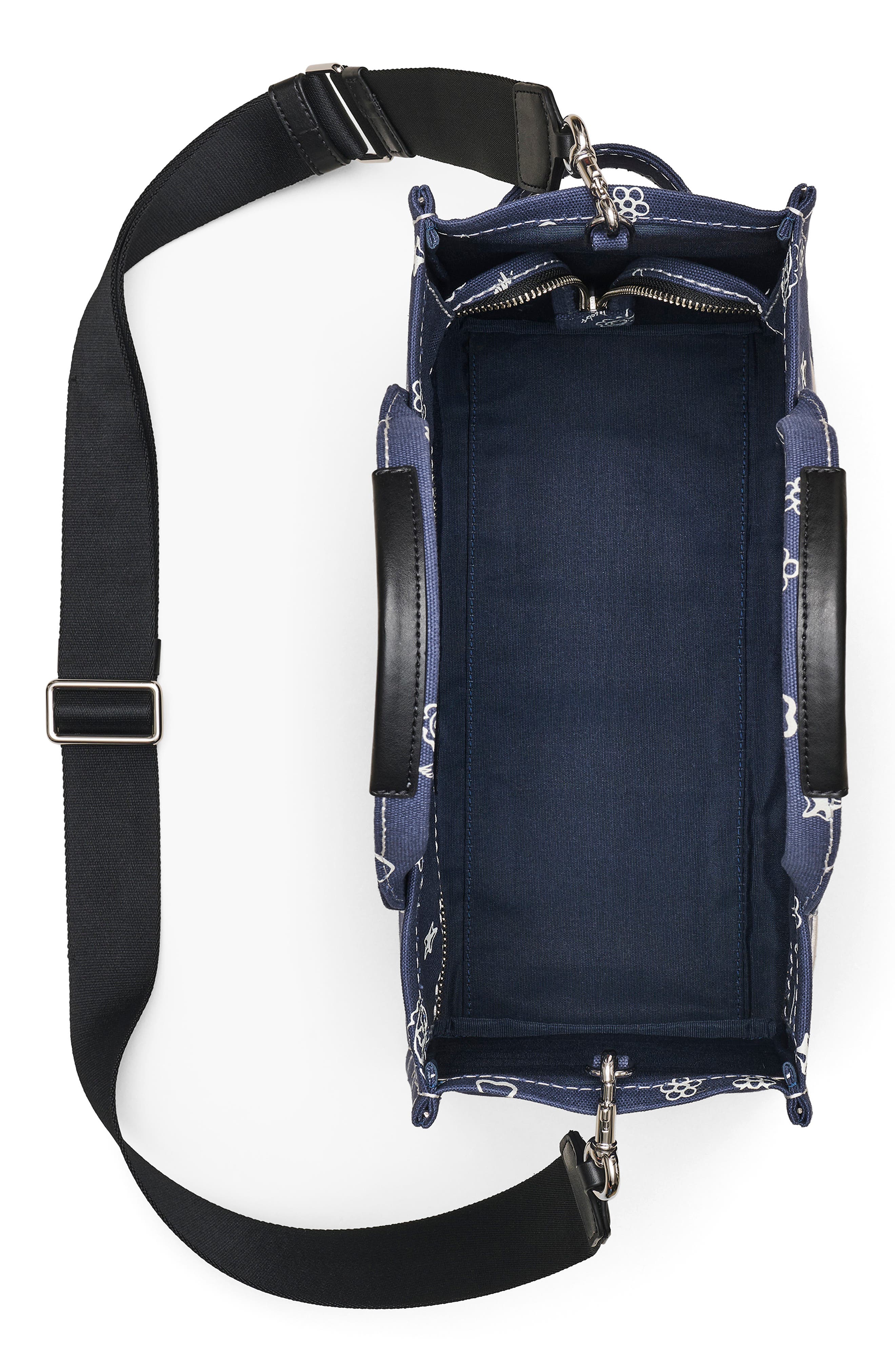 Marc Jacobs The Medium Tote, Alternate, color, Navy Multi
