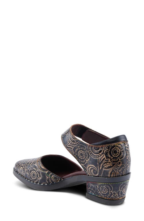 L'artiste By Spring Step Jazzberry Ankle Strap Pump In Multi