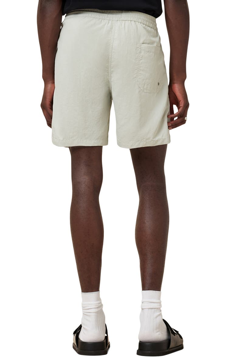 AllSaints Soleil Swim Trunks, Alternate, color, Slate Green