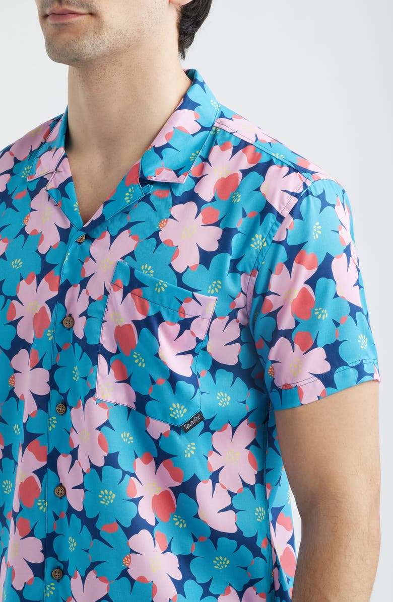 Boardies Floral Camp Shirt, Alternate, color, Multi
