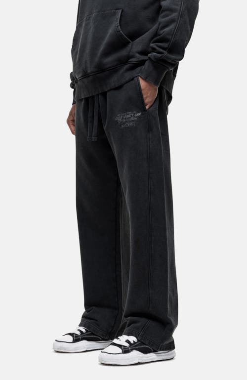 Good For Nothing Vintage Washed Black Atelier Baggy Jogger In Black