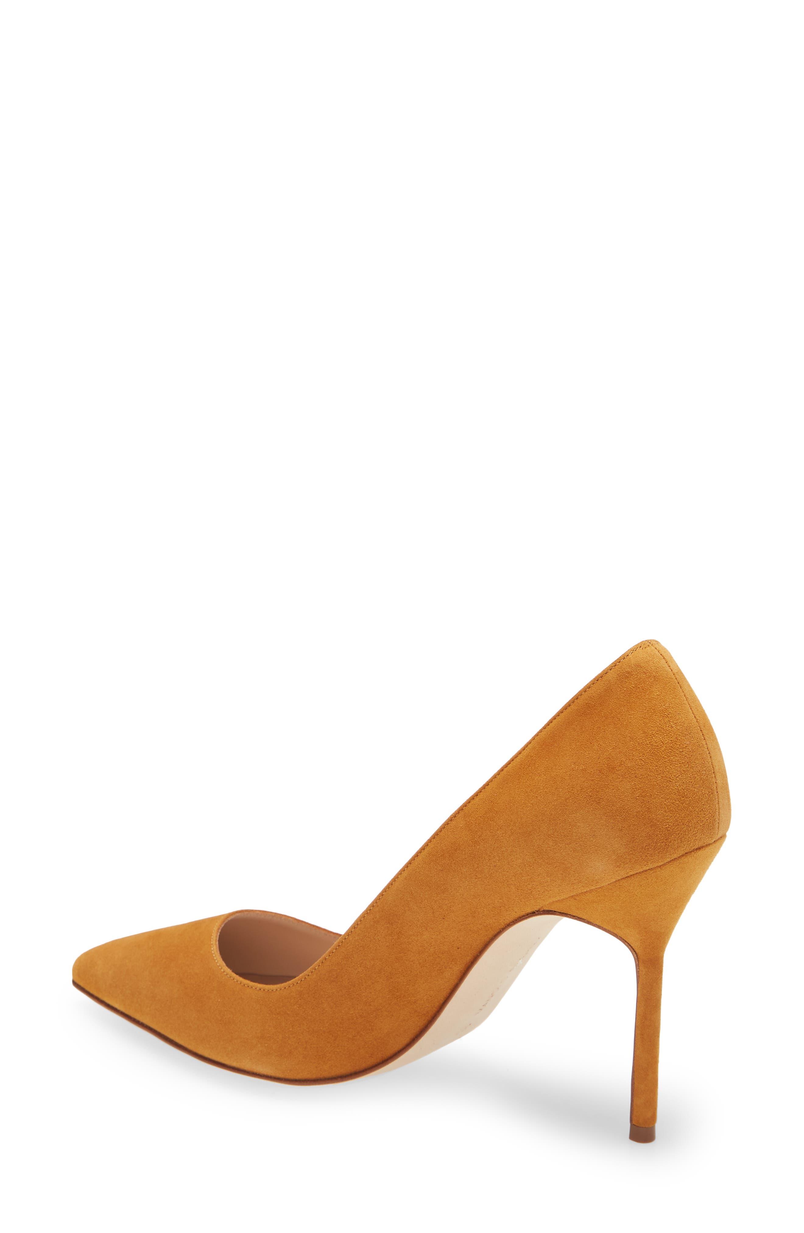 Manolo Blahnik BB Pointed Toe Pump, Alternate, color, 