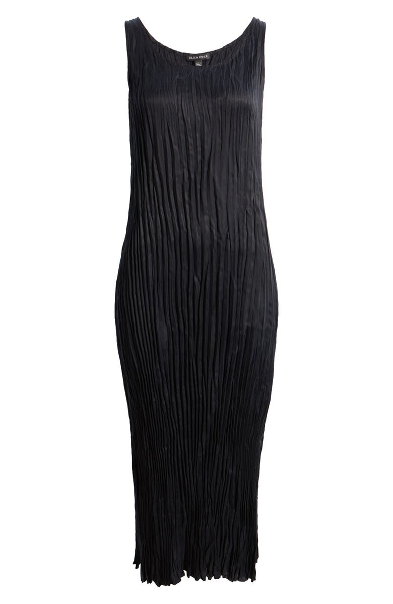Eileen Fisher Scoop Neck Midi Dress, Alternate, color,