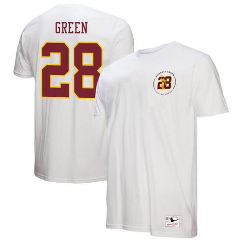 Men's Mitchell & Ness Darrell Green White Washington Commanders  Retired Player Name & Number T-Shirt