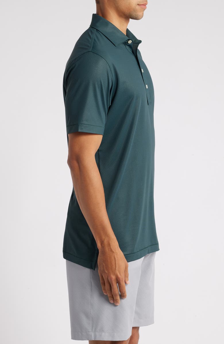 Peter Millar Beelman Microprint Performance Jersey Polo, Alternate, color,