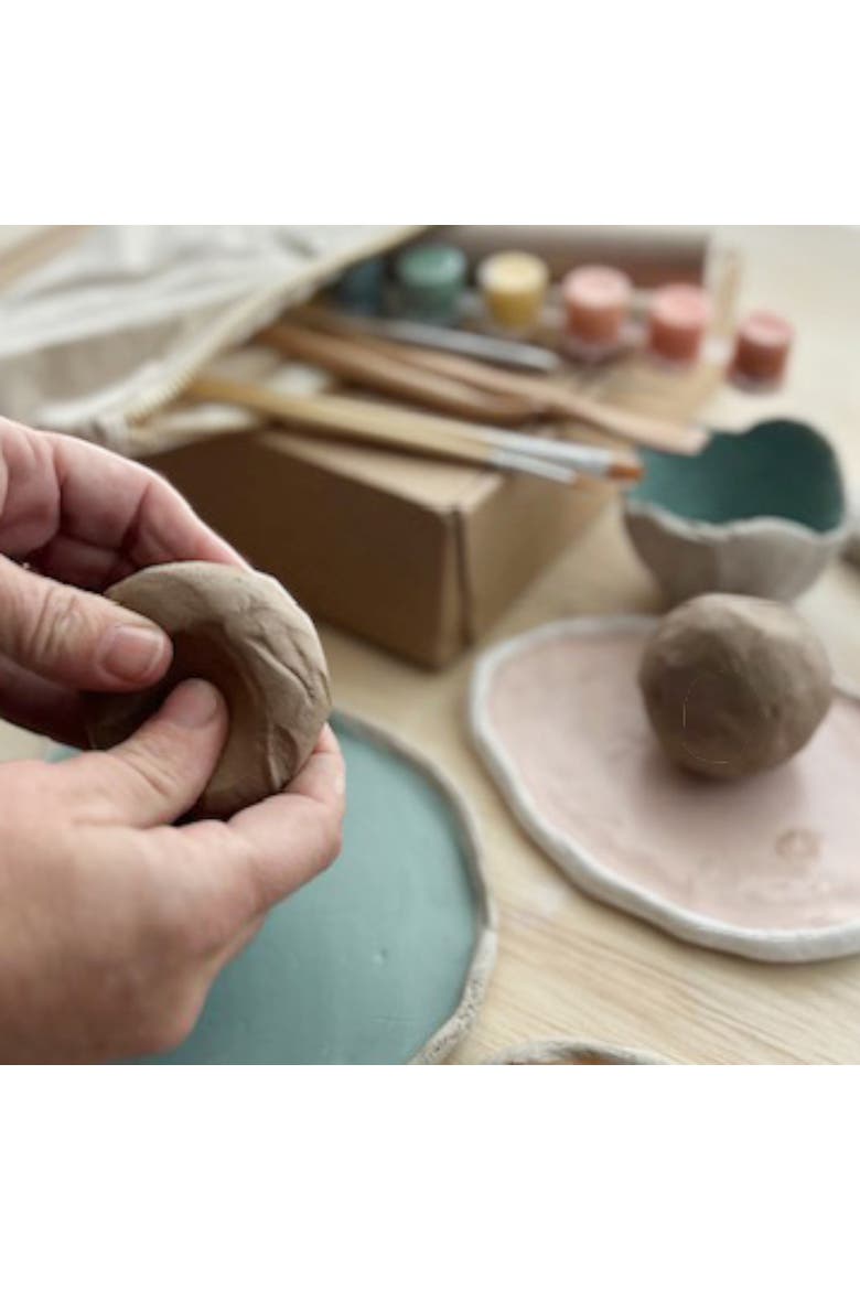 Modern Maker Air Dry Clay Kit, Alternate, color, Brown
