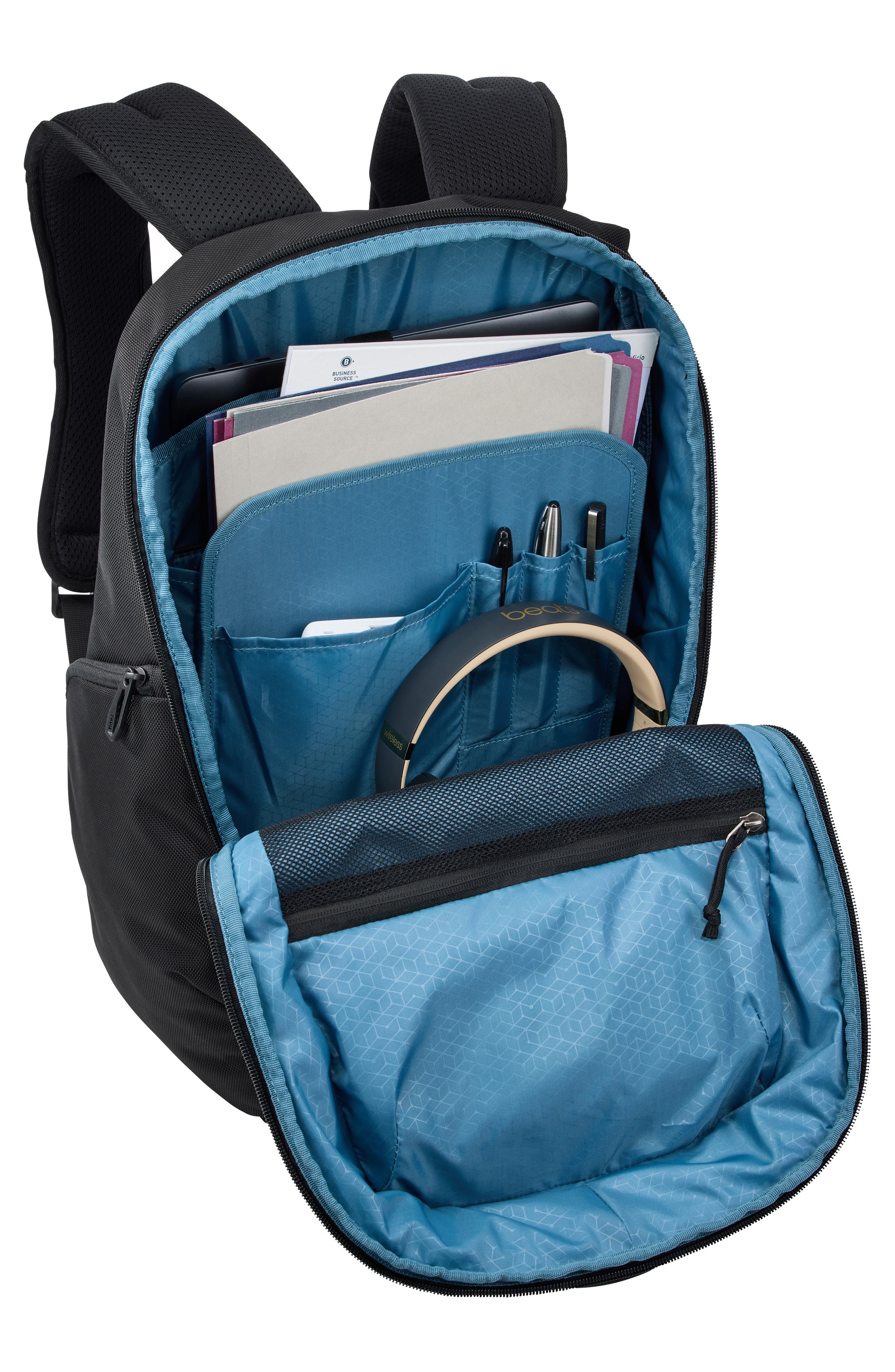 Thule Accent 26-Liter Recycled Backpack, Alternate, color, Black