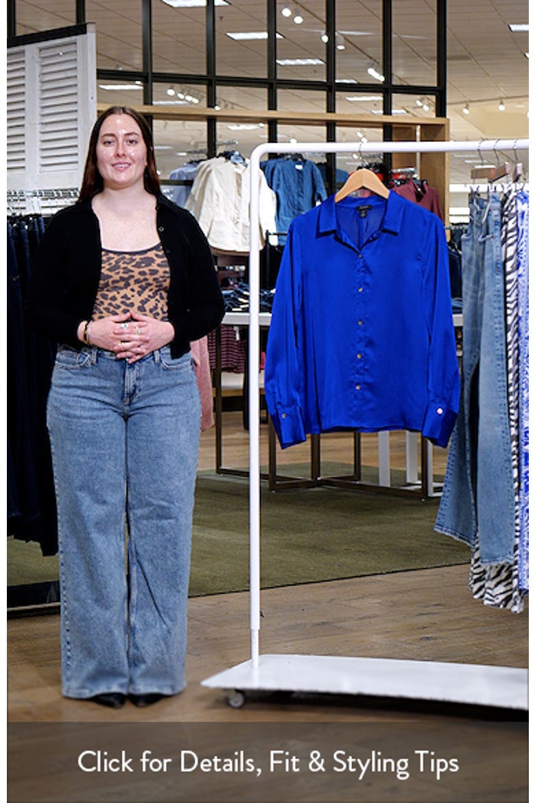 Charmeuse Button-Up Shirt video