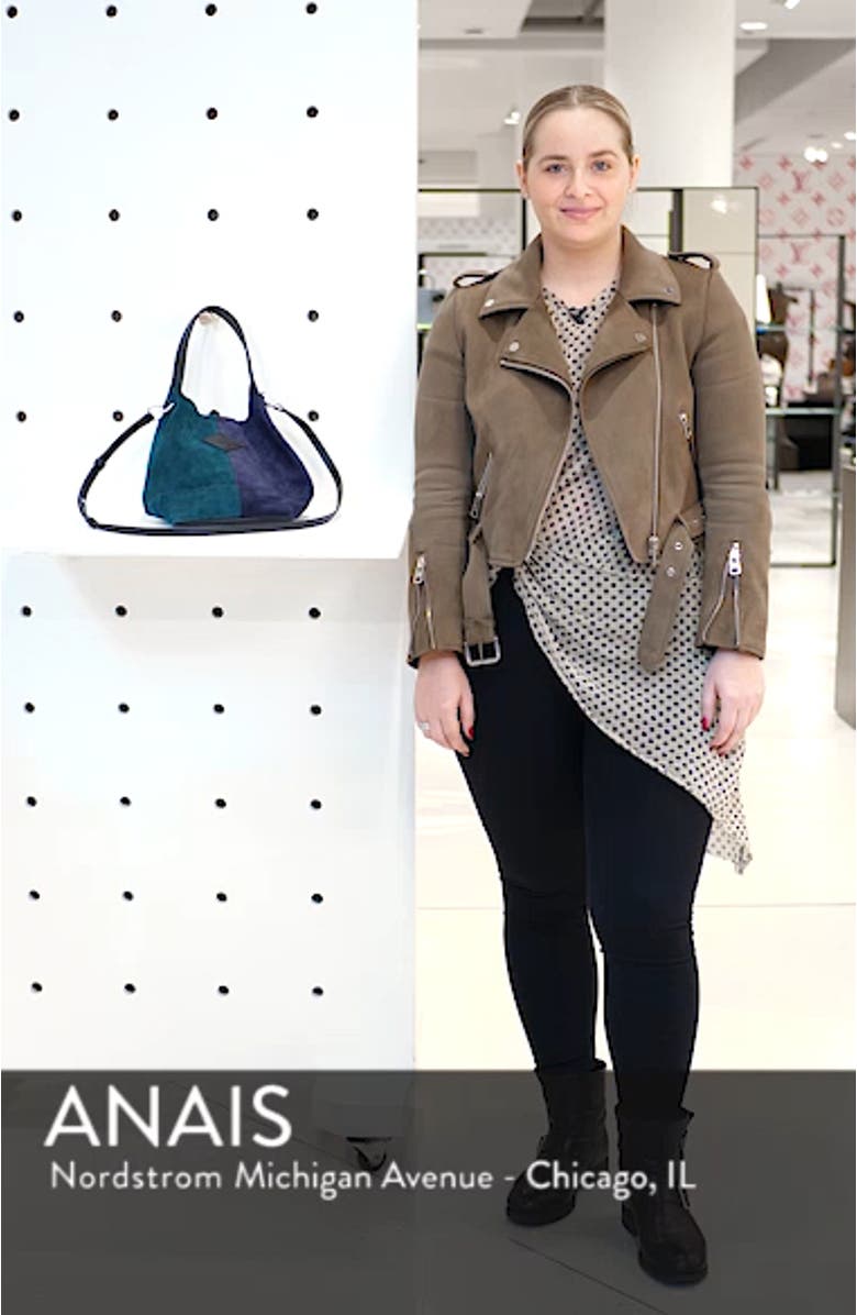 Mini Camden Suede Tote, sales video thumbnail